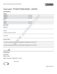 2400792 Datasheet Page 3