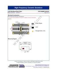 2450BP15J0100E Datasheet Page 2