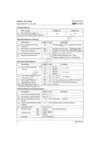 249NQ135 Datasheet Page 2