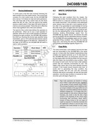 24C08B-E/P Datasheet Page 5