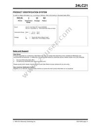 24LC21-I/P Datasheet Page 21