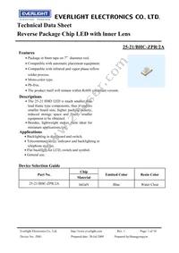 25-21/BHC-ZPR/2A Datasheet Cover