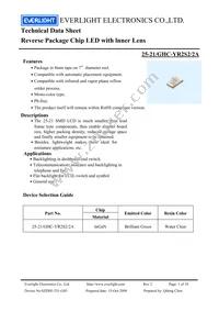 25-21/GHC-YR2S2/2A Datasheet Cover