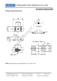 25-21SYGC/S530-E2/TR8 Datasheet Page 2