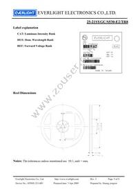 25-21SYGC/S530-E2/TR8 Datasheet Page 5