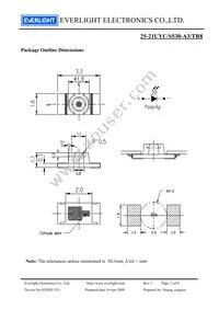 25-21UYC/S530-A3/TR8 Datasheet Page 2