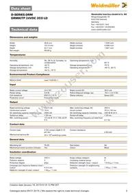 2576110000 Datasheet Page 2