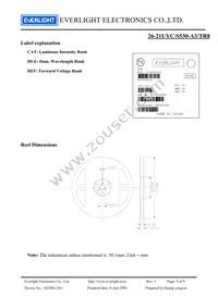 26-21UYC/S530-A3/TR8 Datasheet Page 5