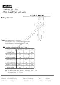 264-7SURC/S530-A5 Datasheet Page 2
