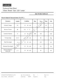 264-7SURC/S530-A5 Datasheet Page 3