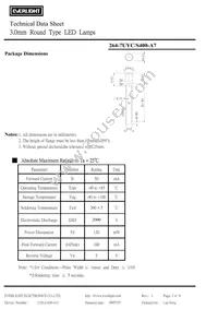 264-7UYC/S400-A7 Datasheet Page 2