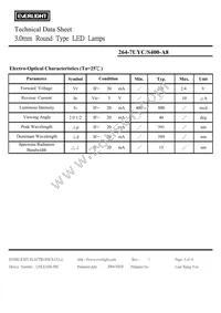 264-7UYC/S400-A8 Datasheet Page 3