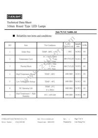 264-7UYC/S400-A8 Datasheet Page 5