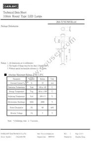 264-7UYC/S530-A4 Datasheet Page 2