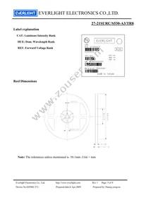 27-21SURC/S530-A3/TR8 Datasheet Page 5