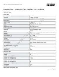 2700398 Datasheet Page 3