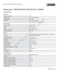 2700564 Datasheet Page 3