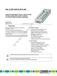 2701489 Datasheet Cover