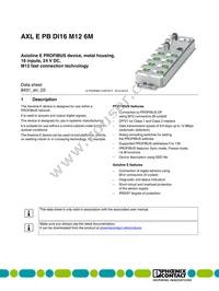 2701505 Datasheet Cover