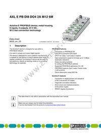 2701507 Datasheet Cover