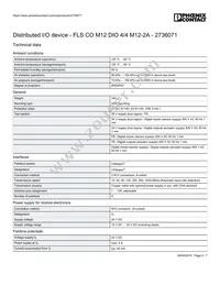 2736071 Datasheet Page 2