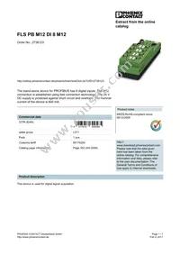 2736123 Datasheet Cover