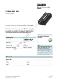 2736466 Datasheet Cover