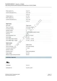 2736848 Datasheet Page 3