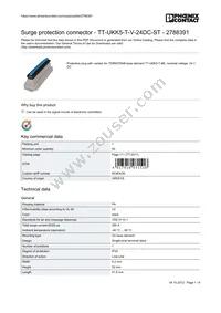 2788391 Datasheet Cover