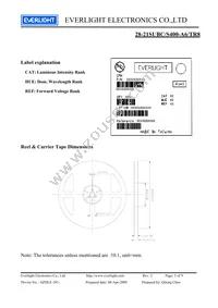 28-21SUBC/S400-A6/TR8 Datasheet Page 5