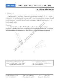 28-21SUGC/S400-A4/TR8 Datasheet Page 9