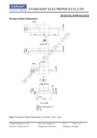 28-21UYC/S530-A3/TR8 Datasheet Page 2