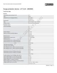 2804665 Datasheet Page 2