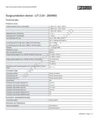 2804665 Datasheet Page 3