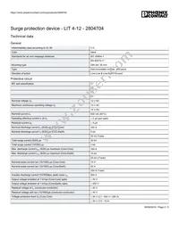 2804704 Datasheet Page 2