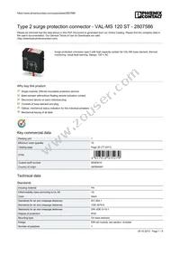 2807586 Datasheet Cover