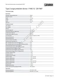 2817987 Datasheet Page 2