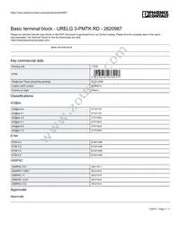 2820987 Datasheet Cover