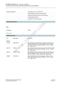 2823308 Datasheet Page 3