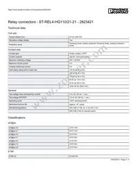 2823421 Datasheet Page 2