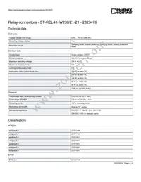 2823476 Datasheet Page 2