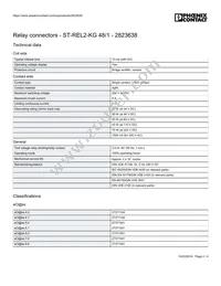 2823638 Datasheet Page 2