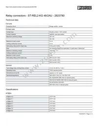 2823780 Datasheet Page 2