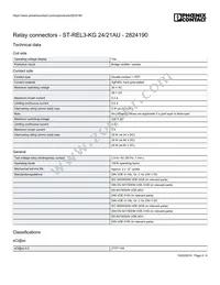 2824190 Datasheet Page 2