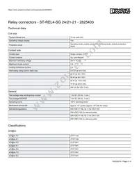 2825403 Datasheet Page 2