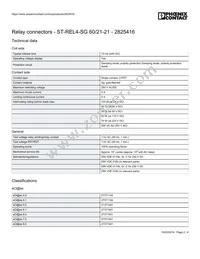 2825416 Datasheet Page 2