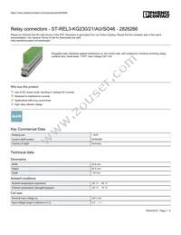 2826266 Datasheet Cover