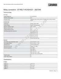 2827249 Datasheet Page 2