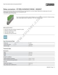 2832027 Datasheet Cover