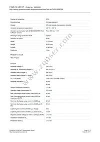 2858328 Datasheet Page 2